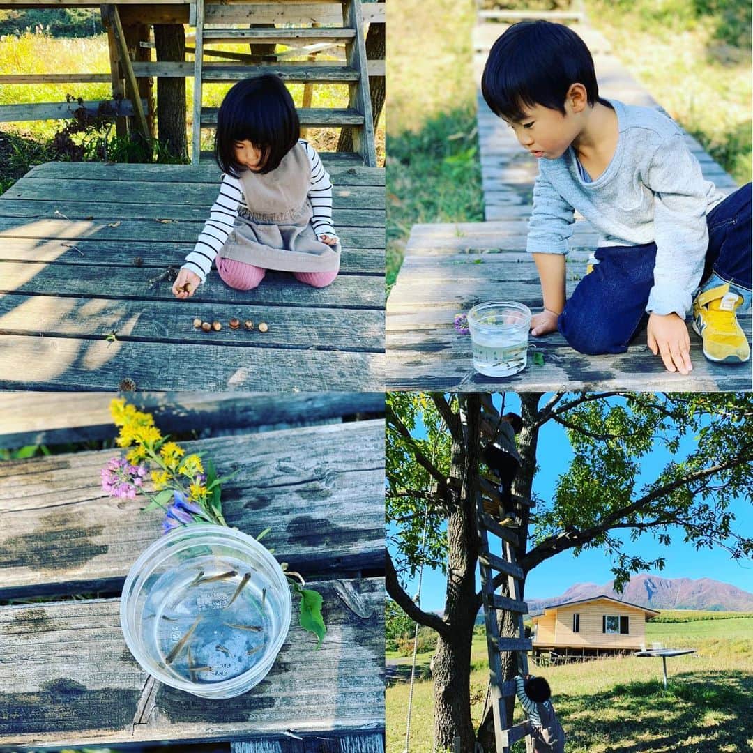 赤星拓さんのインスタグラム写真 - (赤星拓Instagram)「妻の誕生日に家族で久住高原へ行って来ました 秋空がきれいでした #童心に帰って遊ぶ #誕生日 #いつもありがとう」11月2日 20時31分 - akahoshi.taku_1