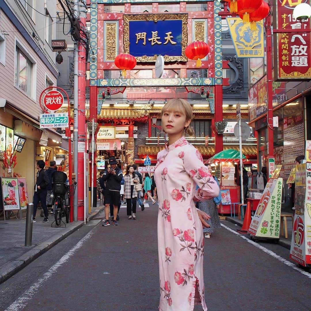 RINA（鈴木理菜）さんのインスタグラム写真 - (RINA（鈴木理菜）Instagram)「Yokohama Chinatown」11月2日 20時58分 - urarina821