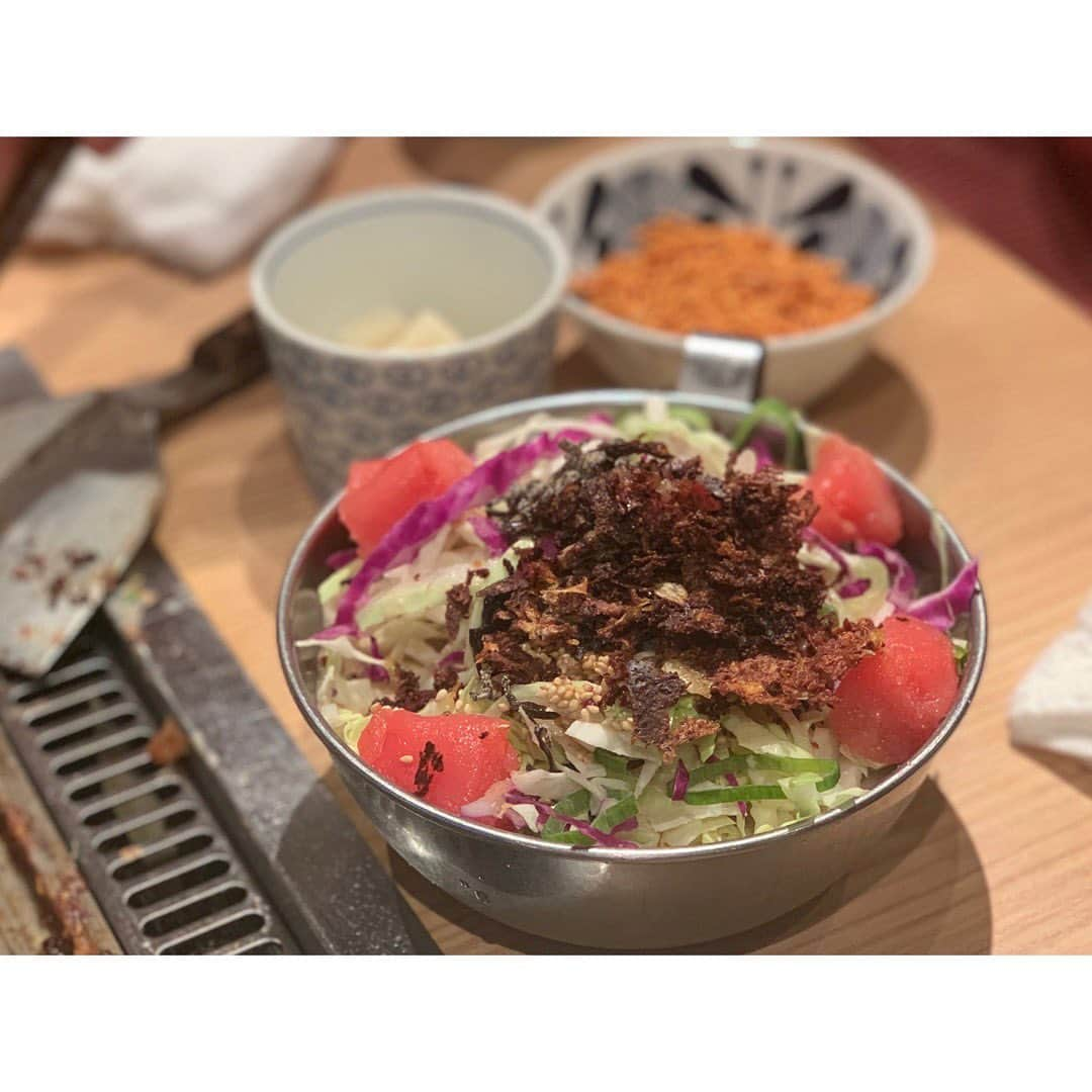 中田奈沙さんのインスタグラム写真 - (中田奈沙Instagram)「Fantastic Monja in Yoyogiuehara🤗 まりちゃんのお祝いはリクエストの もんじゃで❤️ 代々木上原にある 《おそうざいと煎餅もんじゃ さとう》へ✨ ポルトガル料理のクリスティアノの 系列だけあって、もんじゃの具も 普通と違ったものを使っていて お洒落で変わり種もあって 面白い🥰 名物のアンパンマンのもんじゃも☺️ * #奈沙ログ #奈沙ログin代々木上原 #奈沙ログin代々木公園 #飲めるシリーズ #歯はいらないシリーズ * ⬅︎swipe⬅︎ ①②③それいけ!!アンパンマン ④たらこもんじゃ もち&チーズトッピング ⑤鯖ココナッツミルク ⑥⑦⑧⑨レモン焼きそば * * #monja #yoyogiuehara #foodporn #instafood #foodstagram #foodie #foodgasm #foodpic #gourmet #japanesefood #dinner #おそうざいと煎餅もんじゃさとう #もんじゃ　 #もんじゃ焼き #代々木上原 #グルメ #アンパンマン #激ウマ #悶絶 #煎餅もんじゃ #もんじゃさとう #代々木公園」11月2日 21時19分 - nasa_nakada