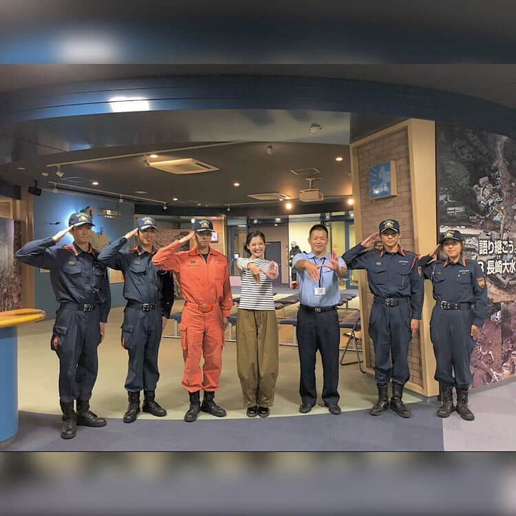 悠花さんのインスタグラム写真 - (悠花Instagram)「今夜の悠花のナガサキ街音は【長崎市防災体験ひろば】さんにおじゃましました😳 ・ 火災時の煙をイメージしたお部屋があったり、暴風体験ができたり、子供でも分かりやすく学べる場所だなぁと思いました✏️ ・ 2枚目の写真は消防士さんの格好をさせていただいたんです🤭 ありがとうございました✨ ・ ぜひ皆さんも行ってみてくださいね❣️ ・ #長崎市防災体験ひろば#悠花のナガサキ街音#長崎#長崎県ホンダカーズ#ホンダ#nib#model#悠花#松尾悠花#haruka#instagood #lol#hair#make#fashion#Love#enjoy」11月2日 22時04分 - haruka_217_