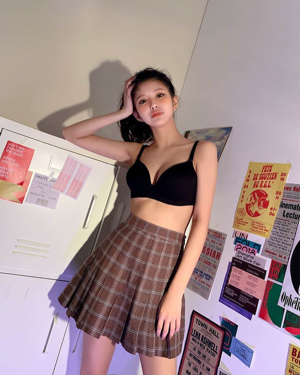 Chuuさんのインスタグラム写真 - (ChuuInstagram)「@chuulingerie 💋✨#chuuseoul」11月3日 0時40分 - chuu_official