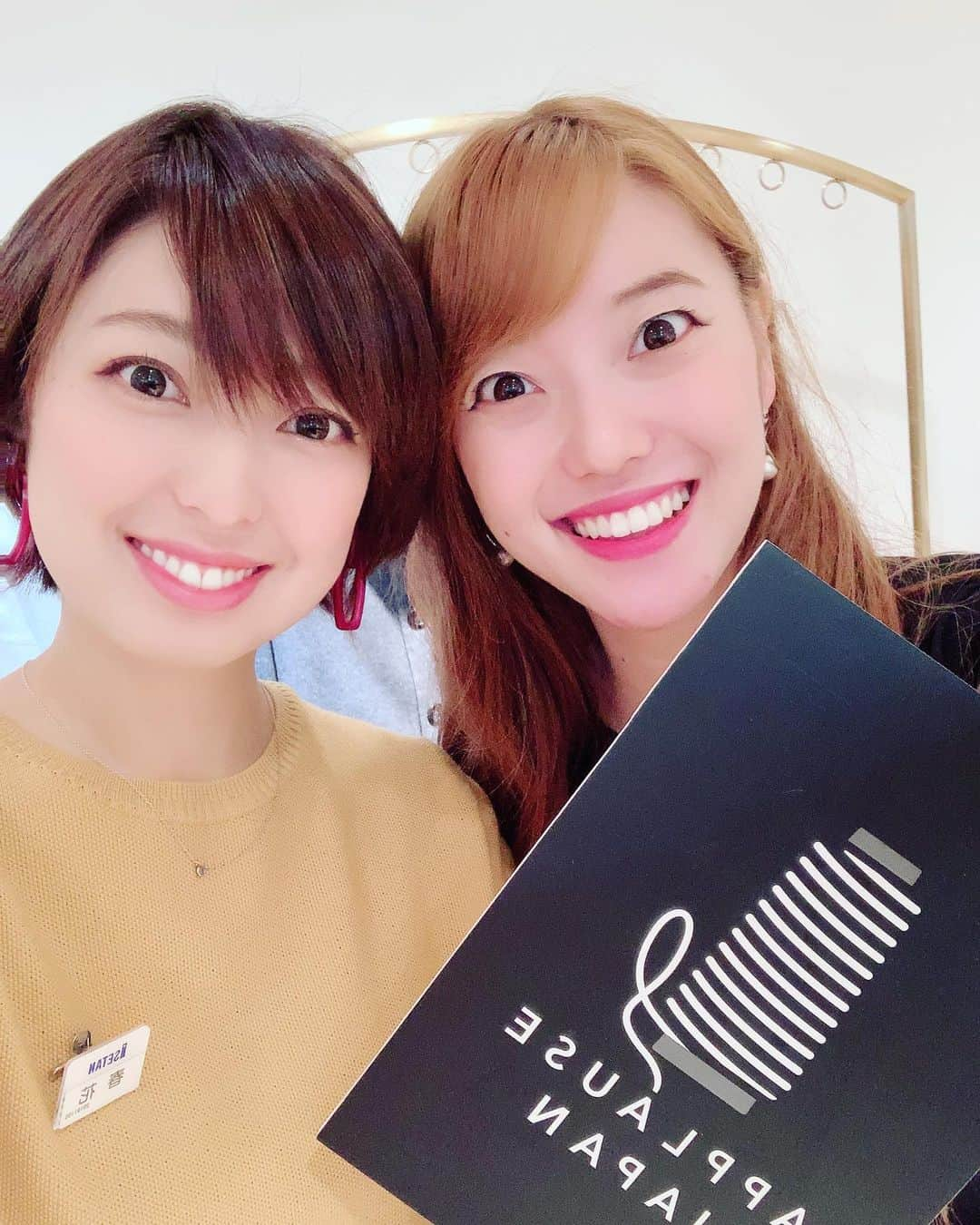 春花きららさんのインスタグラム写真 - (春花きららInstagram)「今日もオープンしてます！ 引き続きあいりちゃんと新潟伊勢丹でお待ちしてまーーす❤︎ #新潟伊勢丹 #アプローズジャパン #ポップアップショップ」11月3日 12時39分 - maiko_kirara