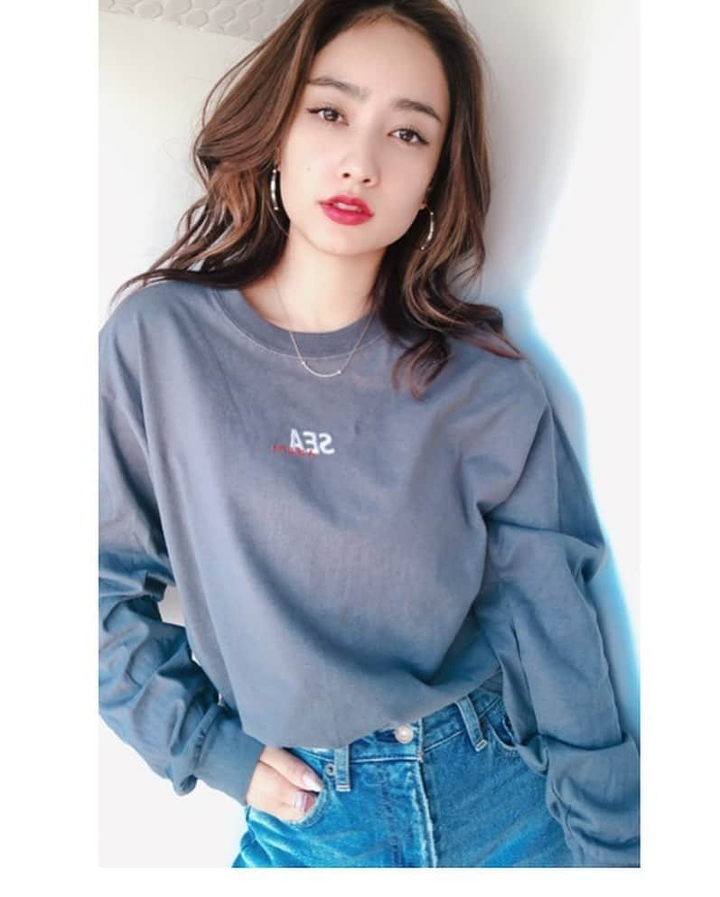 谷まりあさんのインスタグラム写真 - (谷まりあInstagram)「Have a nice Sunday ❤️ Thanks @windandsea_wear 😍 #marimaridenim」11月3日 13時21分 - mariaaaa728