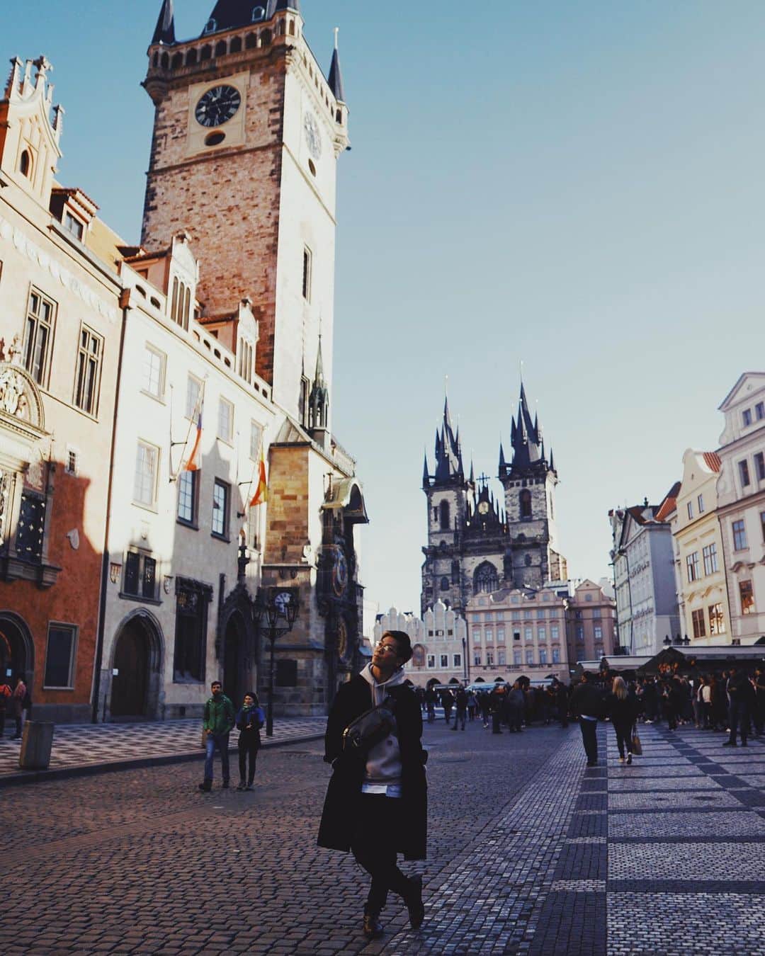有働真帆さんのインスタグラム写真 - (有働真帆Instagram)「Prague was so beautiful❤️ Reminds me of Final Fantasy (Video Game)🎮🏰😆😆🤓 #Travel #Czech #czechrepublic #prague #旅 #プラハ #チェコ」11月3日 5時56分 - maho_udo