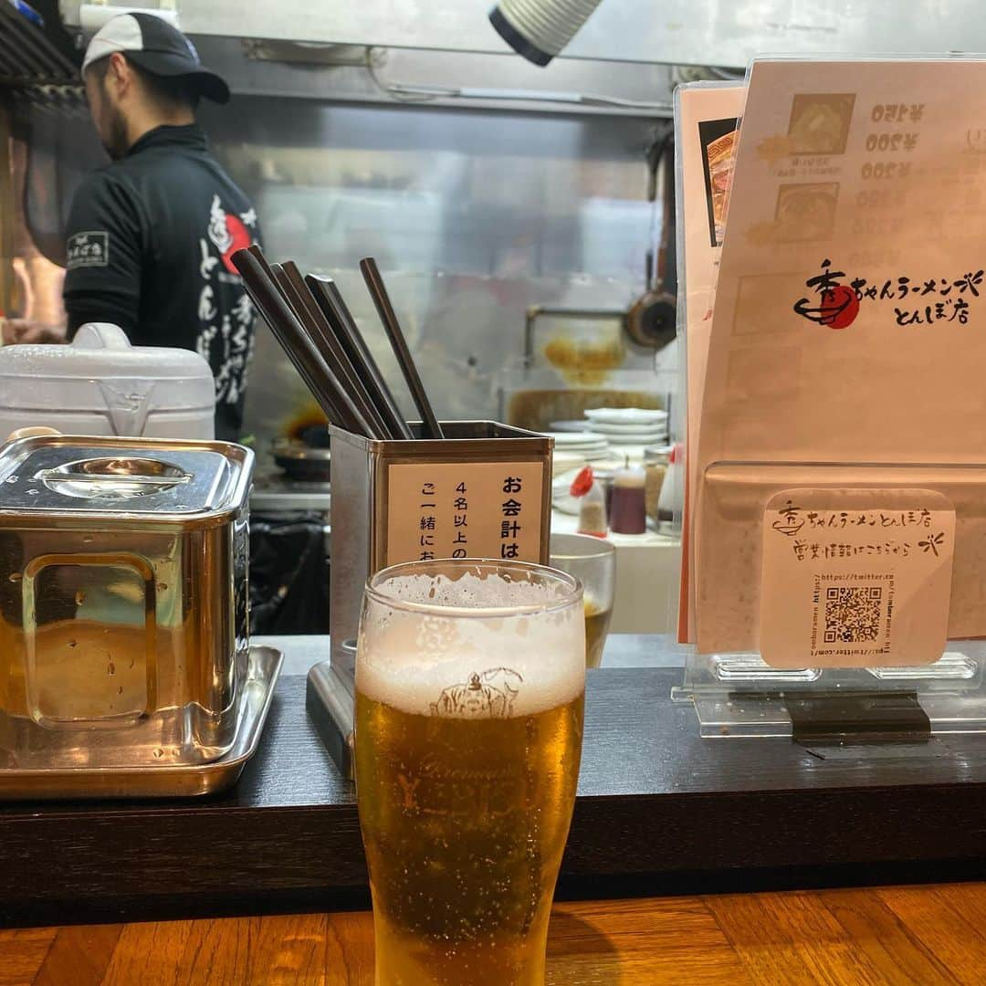 大溝清人さんのインスタグラム写真 - (大溝清人Instagram)「福岡 秀ちゃんラーメン とんぼ店  帰りに寄りましたが 赤嶺さん不在  美味しいラーメンいただきました。  #ラーメン #秀ちゃん #とんぼ #餃子 #警固」11月3日 6時08分 - badboys_kiyoto93