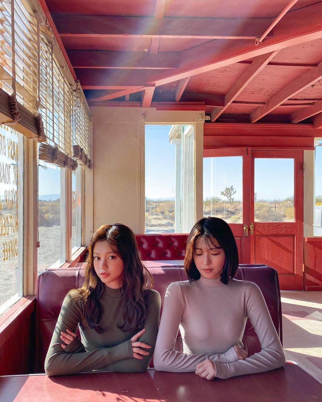 Chuuのインスタグラム：「LoveSoCal!!!👭💕💕#chuuLA🇺🇸✨」