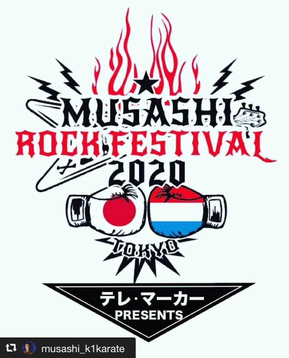 NAOKIさんのインスタグラム写真 - (NAOKIInstagram)「激アツイベント！ めっちゃ楽しみだー！！！ #repost @musashi_k1karate via @PhotoAroundApp  10年ぶりに「MUSASHI ROCK FESTIVAL」開催します。  皆様、宜しくお願い申し上げます。 ▼イベント情報 "テレ・マーカーpresents MUSASHI ROCK FESTIVAL2020" 2020年1月13日（月・祝）豊洲PIT OPEN 14:00 / START 15:00  K1レジェンド：アーネスト・ホースト / ピーター・アーツ/ 武蔵  Live Stage：coldrain / Do As Infinity / OLEDICKFOGGY / SEX MACHINEGUNS / 10-FEET  Battle Stage 出場予定選手：麻原将平 / 山下力也 / バダ・フェルダオス　and more ［チケット］ VIP席 ￥100,000（税込） ※リングサイド最前列、K1レジェンドとのミート＆グリート、グッズ付き、フリードリンク SS席 ￥50,000 ※リングサイド席、グッズ・ドリンクチケット5枚付き スタンディング（早期割引） ￥4,980（D代別） スタンディング ￥5,634（D代別）※一般発売より受付 ※未就学児童入場不可 ※出演者変更に伴う払い戻しは致しません。 ■オフィシャル1次先行：11月1日（金）12:00～11月10日（日）23:59 ※スタンディングは早割のみ  https://musashirockfestival.com/  #武蔵  #10feet  #coldrain  #doasinfinity  #sexmachineguns  #oledickfoggy  #kickboxing  #k1」11月3日 13時53分 - naoki_10feet