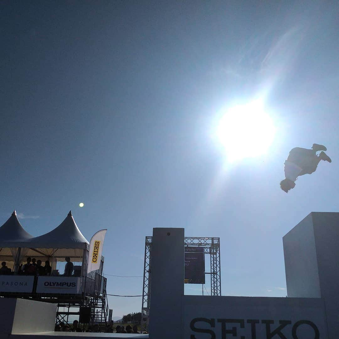 草野歩さんのインスタグラム写真 - (草野歩Instagram)「PARKOUR JAPAN CHAMPIONSHIPS 第一回パルクール世界選手権の日本代表決定競技会  初めて見るパルクールは、爽快でした😳✨ 私にはとても出来ないけど...パリではオリンピック競技になるので、何かしらの形で力になりたいと思わされる、素敵な競技でした！  #パルクール #parkour  #PASONA #パソナ #淡路島」11月3日 10時58分 - kusano_ayumi