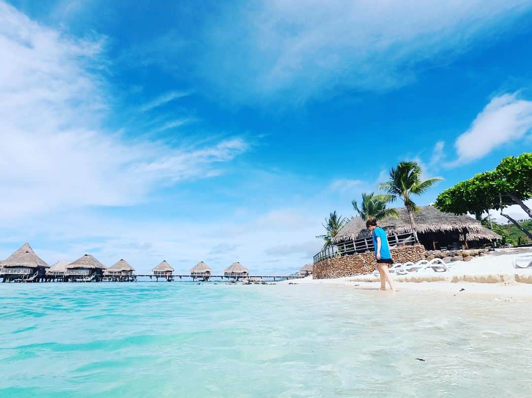 Akira Yamaokaのインスタグラム：「Beautiful Moorea.」