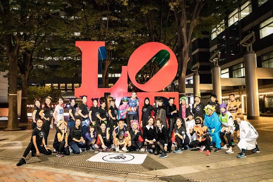 湯田友美さんのインスタグラム写真 - (湯田友美Instagram)「Halloween run  with adidasrunners tokyo👻🖤 ・ 今年のハロウィンは、ARのみんなと😘 ・ #adidasrunners #adidasrunnerstokyo #halloween #halloweenrun #ハロウィン #ハロウィンラン」11月3日 11時44分 - yudatomomi