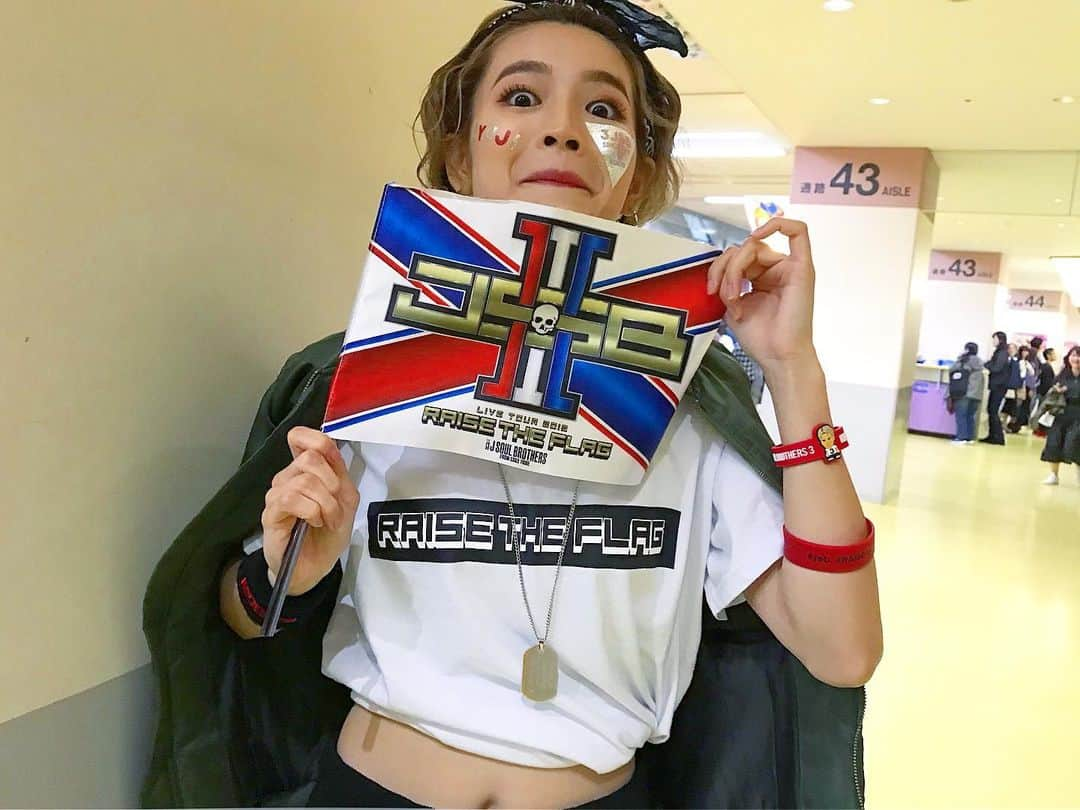 富久美玲さんのインスタグラム写真 - (富久美玲Instagram)「_ . LIVE TOUR 2019 RAISE THE FLAG🏳️‍🌈 . ひっさびさに行って参りました、、、 やっぱ最高すぎて🥺🥺はぁ 今市くんグッズ装備しまくりです🥺💓 . #三代目ライブ#三代目jsoulbrothers#3jsb#livetour#2019#raisetheflag#今市くん」11月3日 12時04分 - mirei_official