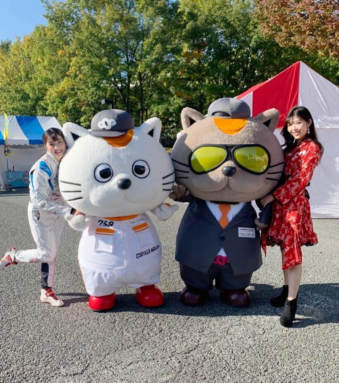 千代田唯さんのインスタグラム写真 - (千代田唯Instagram)「ゆるキャラグランプリ2019  カロニャ〜ゴ＆ワルニャ〜ゴの応援ありがとうございました🌸 初出場でたくさんの票が！！とても嬉しかったです✨ お子さんから大人の方々、皆さん仲良くしてくれてありがとう♡ これからも是非応援してね✨ よろしくお願いします❣️ #カロニャーゴ  #ワルニャーゴ #トヨタカローラ名古屋  #日進市  #ゆるキャラグランプリ2019  #エムウェーブ #梅本まどか  さん #トヨタ86 #ske48  #akb48 #神主アイドル」11月3日 21時49分 - chiyodayui0920