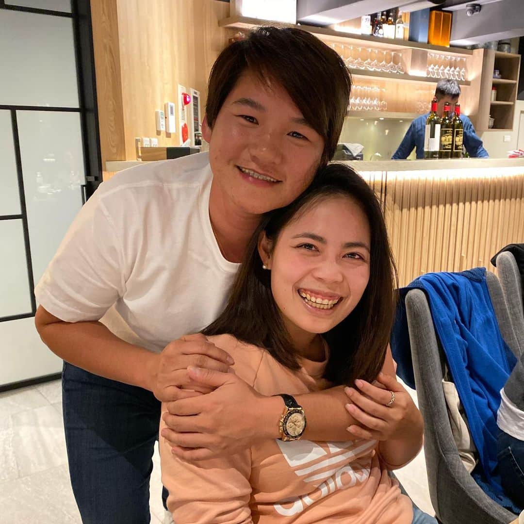 モリヤ・ジュタヌガーンのインスタグラム：「❤️❤️#MissYou #momoriya」
