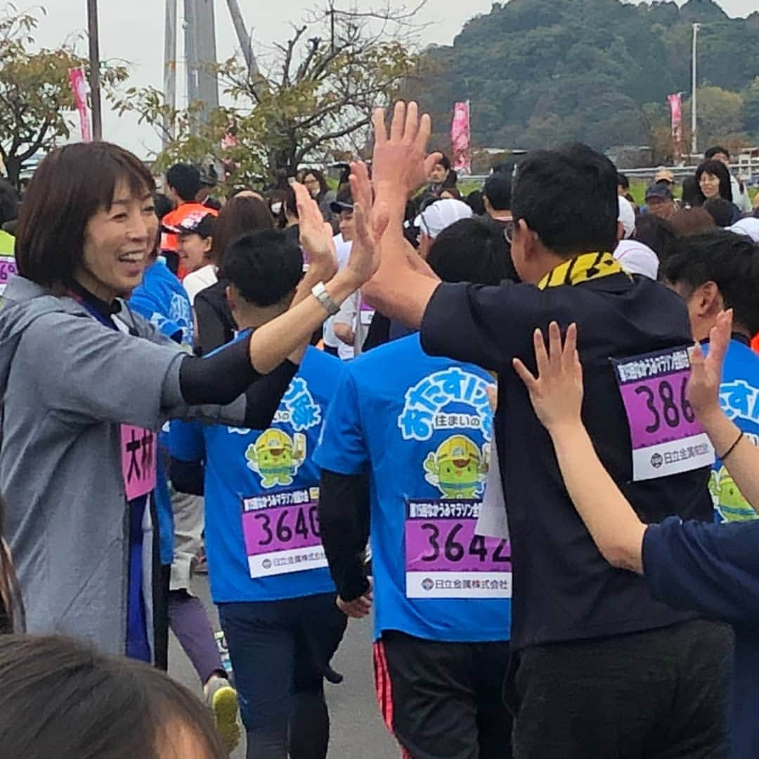 大林素子さんのインスタグラム写真 - (大林素子Instagram)「島根県・安来市 なかうみマラソン ありがとうございました」11月3日 14時00分 - m.oobayashi