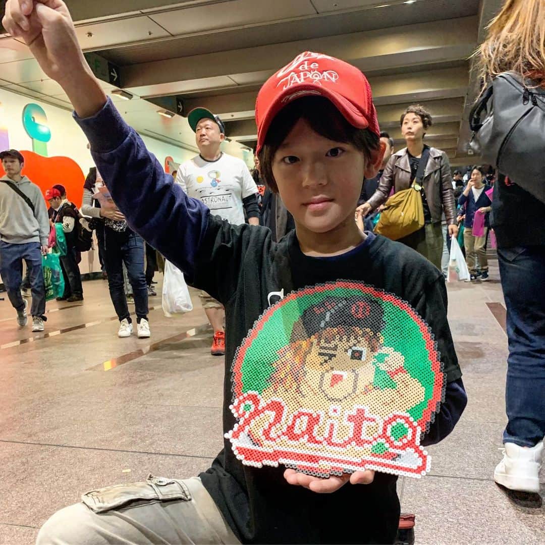 新日本プロレスさんのインスタグラム写真 - (新日本プロレスInstagram)「#NAITO Boy? #NJPWFans #njpw #njpst」11月3日 14時40分 - njpw1972