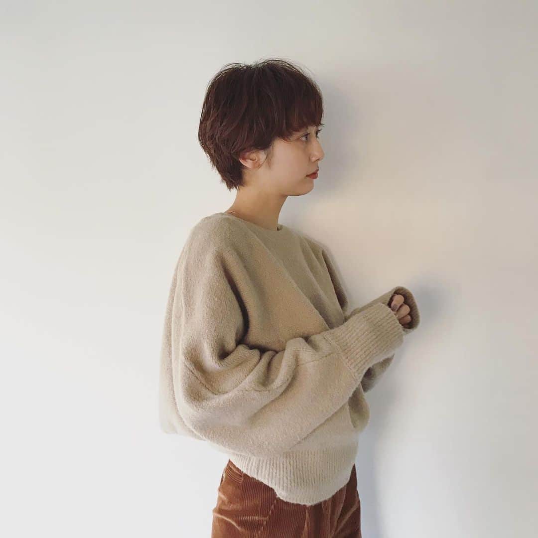 野口和弘のインスタグラム：「パーマかけました☺︎ @ishidakazuho . ショートヘアにはニュアンス程度の動きをプラスするだけで可愛いよね。 . #ciecanoguchi」