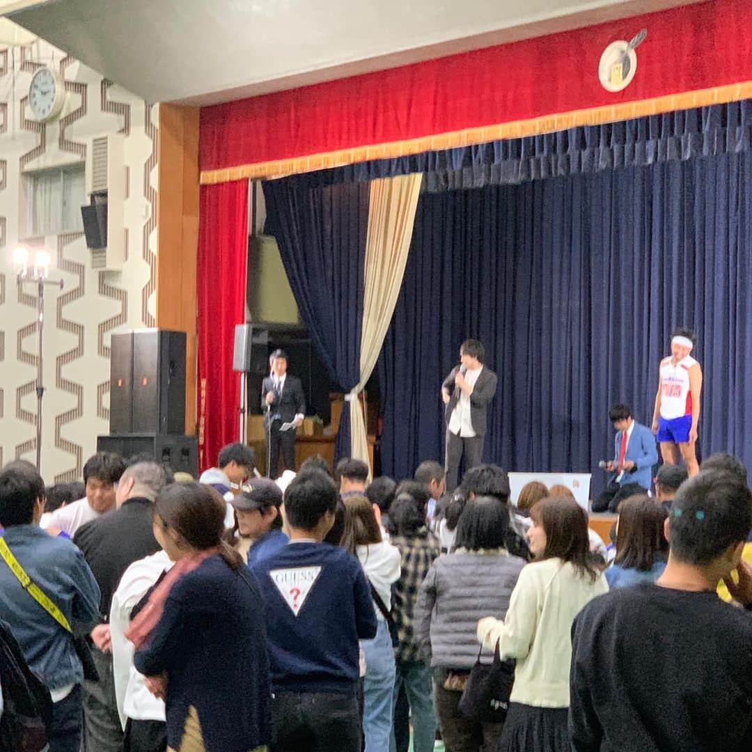 サンシャイン池崎さんのインスタグラム写真 - (サンシャイン池崎Instagram)「徳山大学　ポプラ祭！！！ ありがとうございました！！！」11月3日 16時42分 - ikezaki_yeah