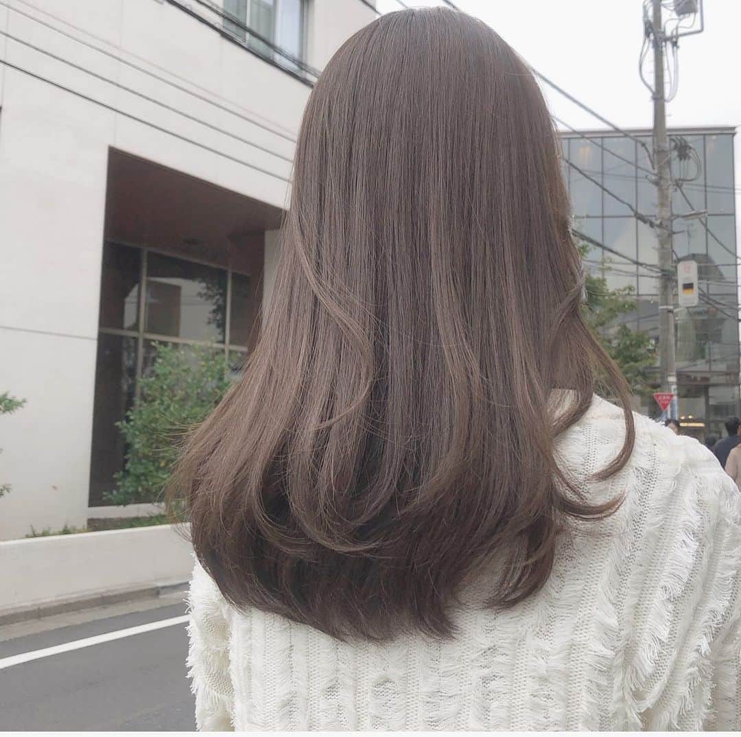 金田和樹さんのインスタグラム写真 - (金田和樹Instagram)「曇り空に合うような柔らかいモカベージュ♡」11月3日 18時50分 - kaneta.hair