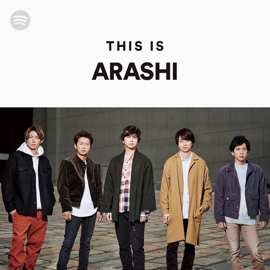 Spotify Japanさんのインスタグラム写真 - (Spotify JapanInstagram)「嵐をもっと近くに…💚💙💜❤️💛 . 嵐のこれまでのシングル楽曲、そして新曲 "Turning Up" がSpotifyで聴けるようになりました！ . オールタイムベスト "This Is ARASHI" も公開。常に先頭を走り続ける彼らの20年の軌跡をCHECK！ ———————————————————————— @arashi_5_official #ARASHIonSpotify #嵐 #ARASHI #相葉雅紀 #松本潤 #二宮和也 #大野智 #櫻井翔 #TurningUp」11月3日 19時05分 - spotifyjp