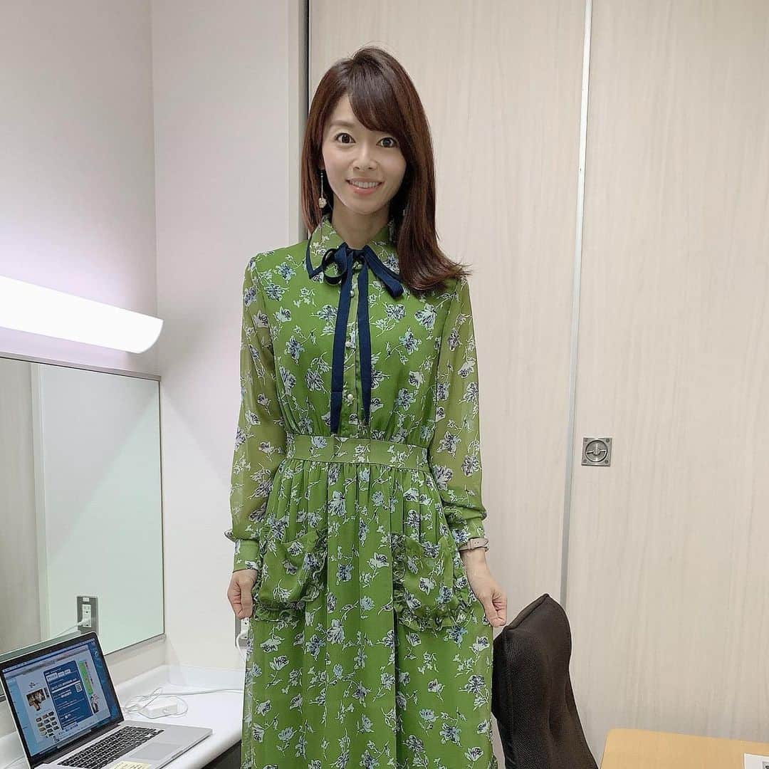 前田真理子のインスタグラム：「今日は、よじごじMCの代打を務めさせて頂きます☺️ 宜しくお願い致します🐾」