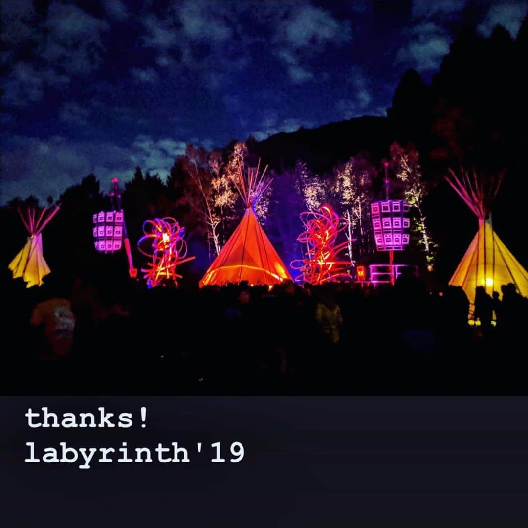 荒木さやかさんのインスタグラム写真 - (荒木さやかInstagram)「🦋labyrinth'19🦋 久々に行ったら楽しかった♡ #labyrinth #goodvibes」11月3日 21時02分 - araki_sayaka