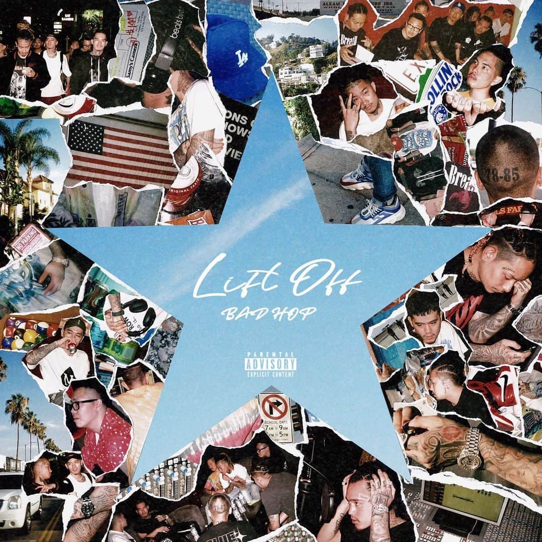 T-PABLOWのインスタグラム：「BAD HOP New EP「Lift Off」  #BADHOPWORLD」