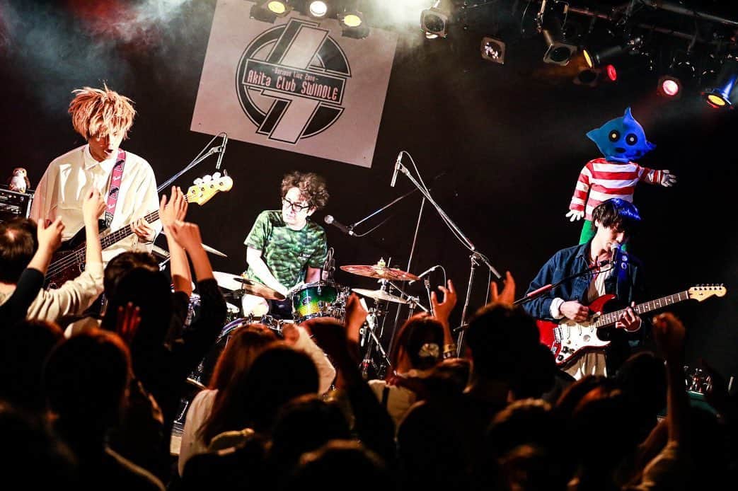 SAKANAMONのインスタグラム：「2019.11.2 / DAVE ROCK MARKET AKITA / 秋田Club SWINDLE  photo by さとしん #SAKANAMON」