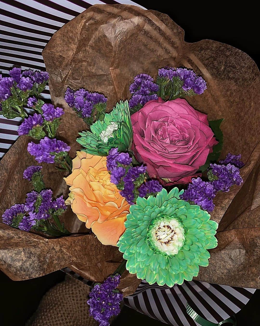 SAYUKAさんのインスタグラム写真 - (SAYUKAInstagram)「1本1本えらんださらちゃんセンス💐◎ #花束#flower#bouquet」11月18日 16時39分 - sayumiso216