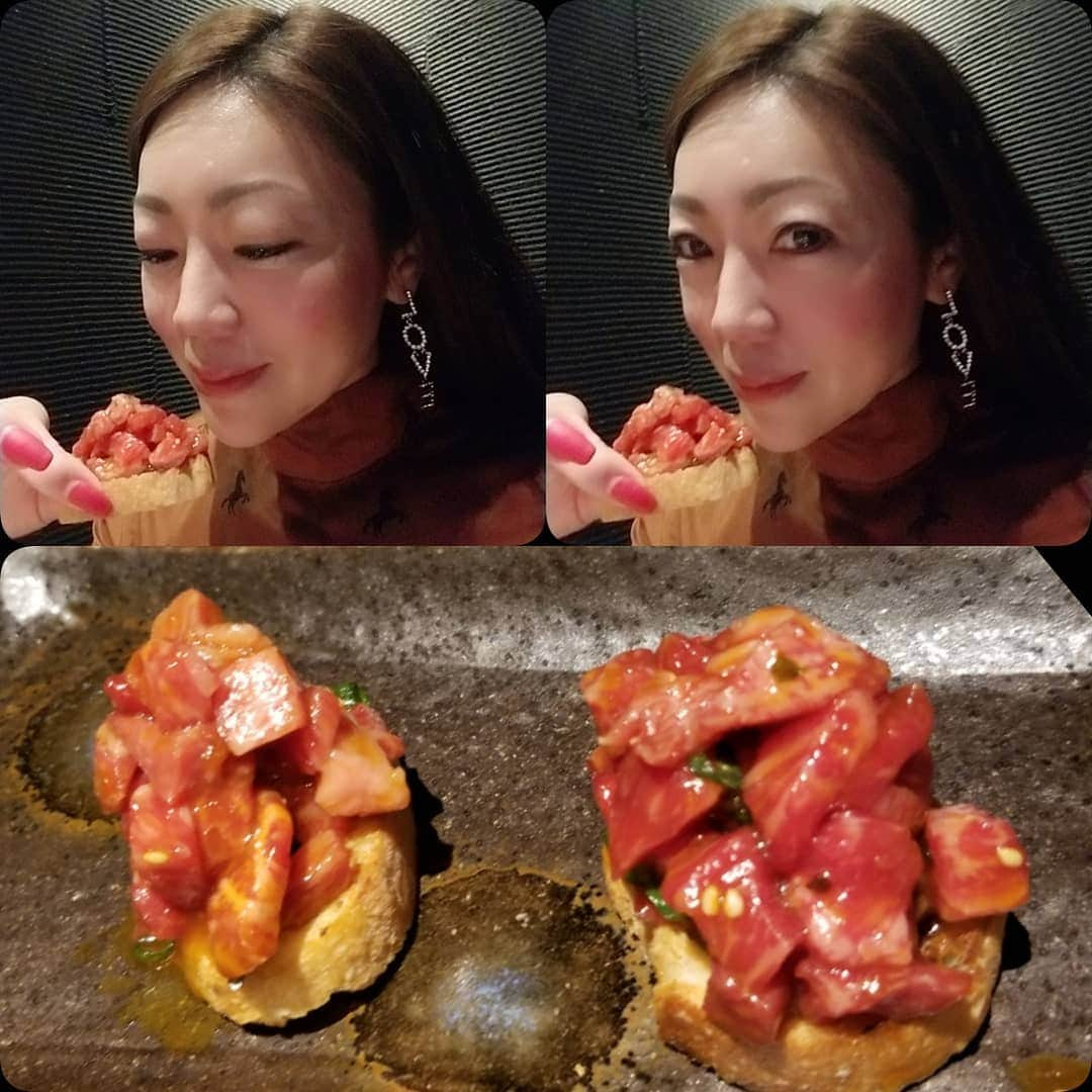 今堀恵理さんのインスタグラム写真 - (今堀恵理Instagram)「東京恵比寿にある蕃YORONIKU のオーナー　@vanne_yoroniku さんのスペシャルコース　 月に１度くらいしか出さない選ばれた方のみしか食べれないコースです✨  ボタン海老とシルクロースの巻きとカラスミ 白子と黒タン 松阪牛のかいのみ キャビア寿司 シャトーブリアン シルクロース 和牛と白トリュフのTKG シャトーブリアンのロゼカツサンド タン冊昆布  などなど どれもスペシャルでアイデア満載の数々で素晴らしかったよ  #tokyo #ebisu #yoroniku  #シャトーブリアン　#シルクロース　#よろにく　#白トリュフ　#TKG #キャビア寿司　#カツサンド　#肉食女子　#グルメ好きな人と繋がりたい 　#東京グルメ」11月18日 9時37分 - eriimahori