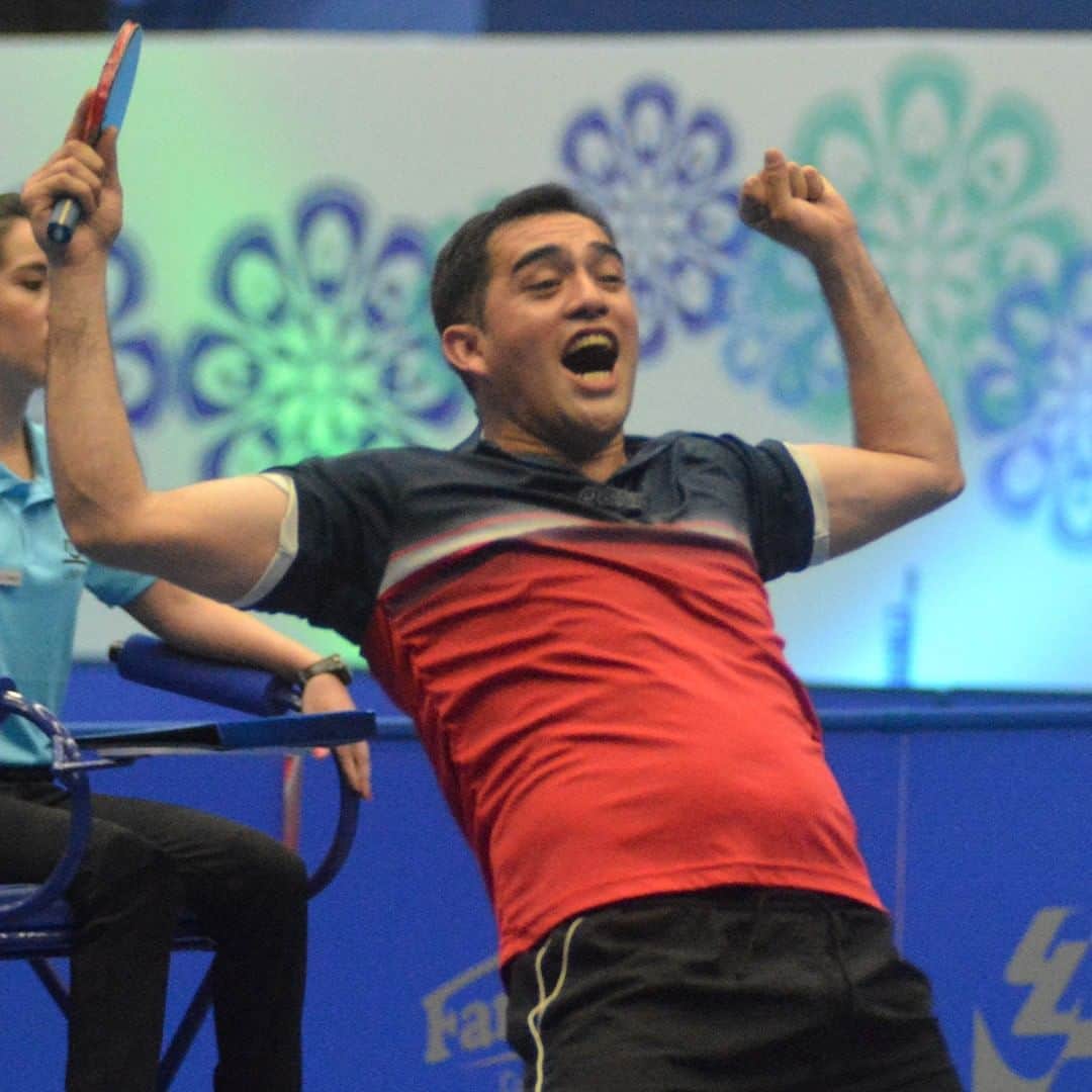 のインスタグラム：「The best rally of 2019 from South America 🌎😲🔥 What about the whole world⁉️ 🇦🇷 Gaston Alto is nominated for the #ITTFStarAwards Star #TableTennis Point! 👉 Click the link in bio to VOTE!」