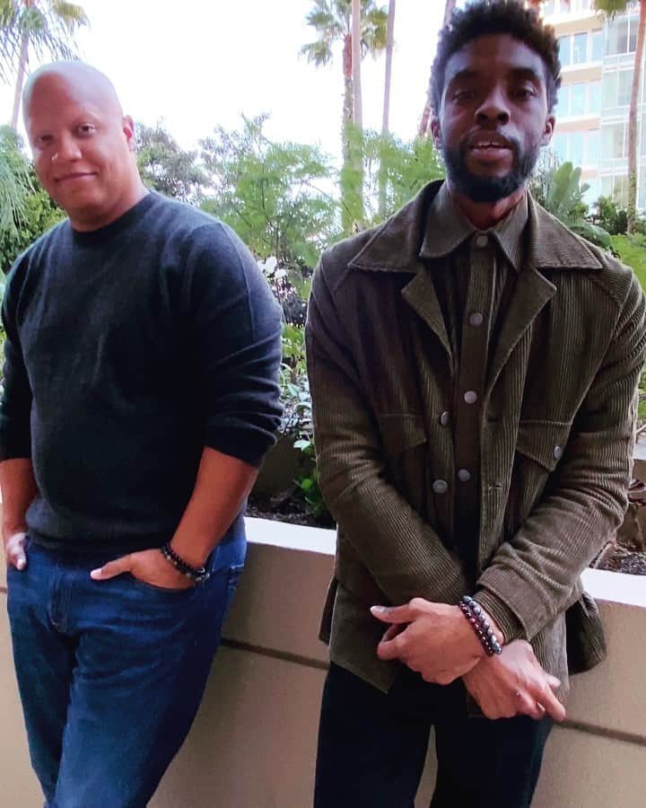 チャドウィック・ボーズマンのインスタグラム：「We’re coming home to @Howard1867 tomorrow and bringing #21Bridges with us!」