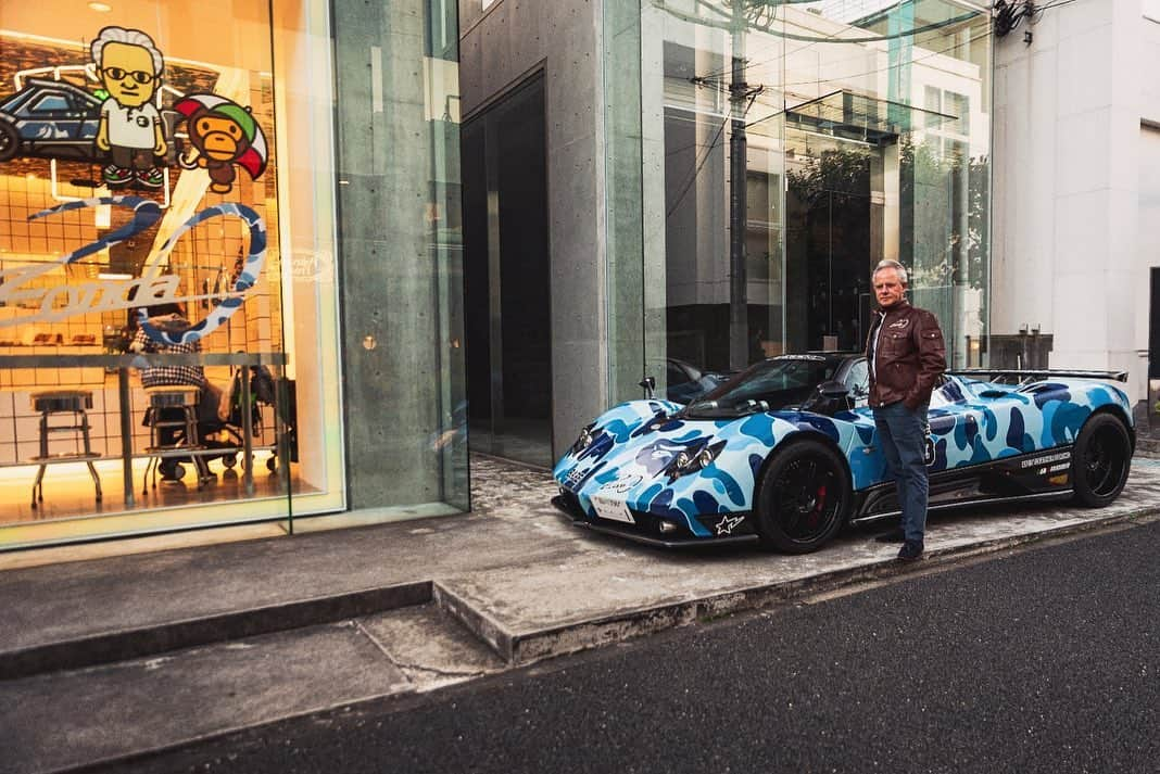 I.T IS INSPIRATIONさんのインスタグラム写真 - (I.T IS INSPIRATIONInstagram)「BAPE®️ x PAGANI - In celebration of the 20th anniversary of Zonda, the vehicle was specially dressed in BAPE®️ signature ABC CAMO to highlight the collaboration. Launch event took place in-store and also at SUZUKA Sound of Engine 2019 with the special appearance of Mr. Horacio Pagani, the founder of Pagani automobile. - #ITHK #ITisInspiration #bape #bapejapan #bapepagani #zonda」11月18日 10時56分 - ithk