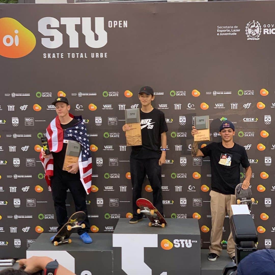 白井空良のインスタグラム：「I’m so happy 🥇🇧🇷 はじめて世界大会で優勝することができました！皆さん応援ありがとうございました！」