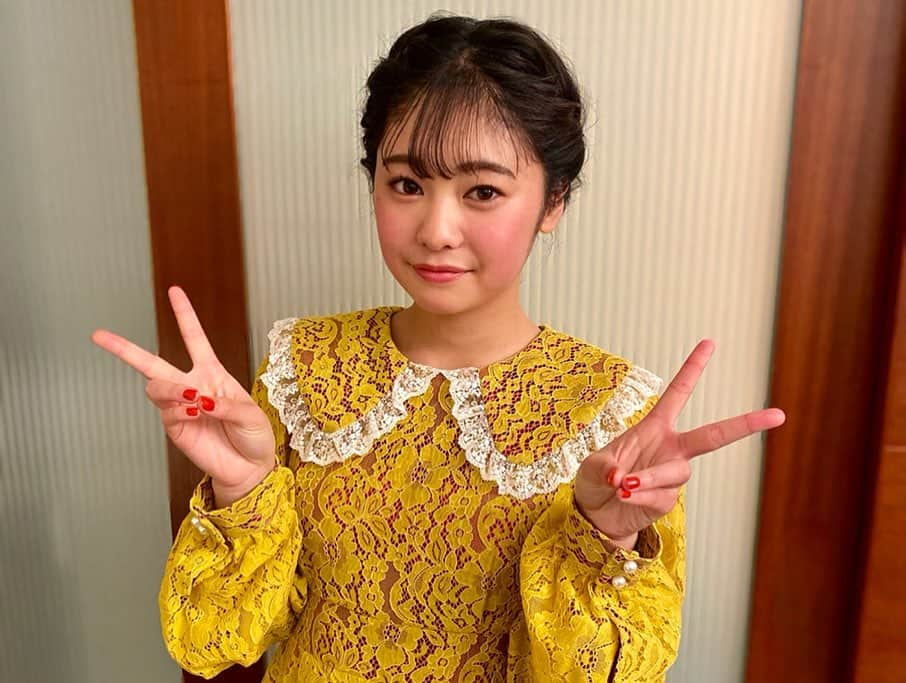 吉柳咲良さんのインスタグラム写真 - (吉柳咲良Instagram)「昨日は『天気の子』最後の舞台挨拶に登壇させていただきました☀️ ご来場の方、Twitterライブ配信をご覧いただいた皆様ありがとうございます！  舞台挨拶後、駆けつけてくださった森七菜さん揃っての1枚📷 とっても素敵な時間でした✨by吉柳mg  #天気の子 #舞台挨拶 #凪先輩 #吉柳咲良  #👗 #凪くんカラー」11月18日 14時36分 - kiryusakura_official