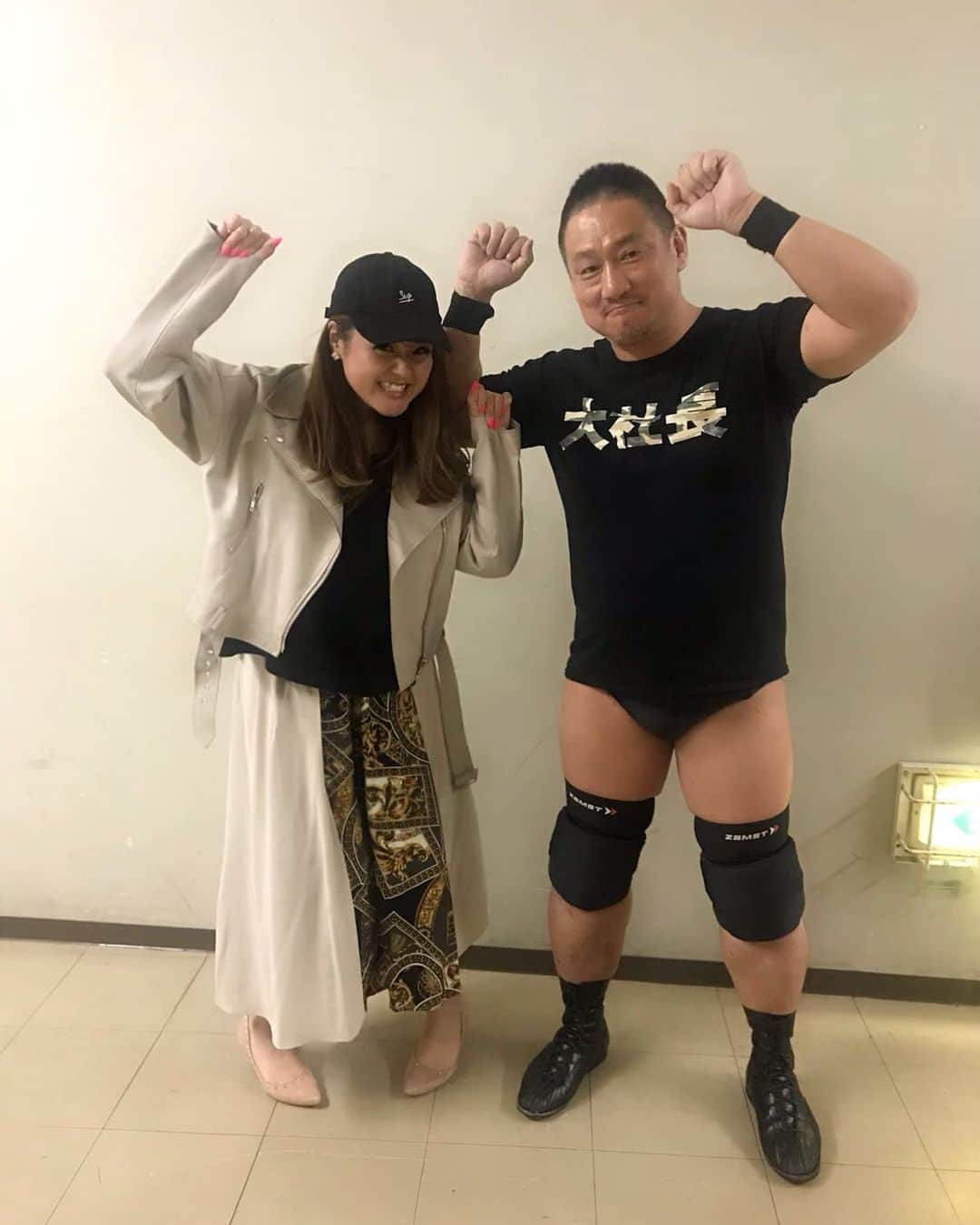 なちゅさんのインスタグラム写真 - (なちゅInstagram)「#両国国技館 #ddtpro #DDT #高木大社長 @t346fire 💪 最高の試合をありがとうございました！ FIRE!!! やばみざわ💜 久々のﾌﾟﾛﾚｽ観戦楽しかったー♬︎ #ケニー・オメガ 選手初めて見たよ! 凄かったあ✨  #竹下幸之介 選手と #HARASHIMA 選手の試合凄かったあ✨✨✨ 満員御礼の両国国技館！盛りだくさんでずっと楽しかったよ〜‼️ さすがDDT！✨✨✨ イケメン選手行かないでー！😂🇺🇸✨ @yurikamaeda  @masatakayama  @shimauta_32  友達がﾌﾟﾛﾚｽ詳しくなりまくってて ｲｲﾈ! 解説付き🌟」11月4日 16時51分 - nachudesu1223