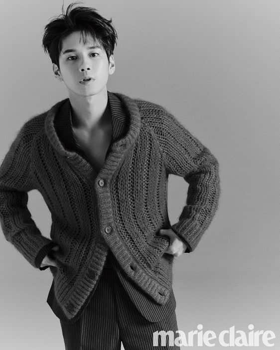 のインスタグラム：「Ong Seong Wu @osw_onge For Marie Claire Korea Magazine October Issue 💛 . . . . . #성우 #SeongWu #옹성우 #OngSeongWu  #asianboy#맞팔 #셀스타그램 #셀카 #얼스타그램 #데일리 #선팔 #인스타그램 #koreanboy #l4l #f4f  #like4like  #おしゃれ #オシャレ #いいね返し #フォロー #韓国人 #韓国 #セルカ #自撮り #ファッ」