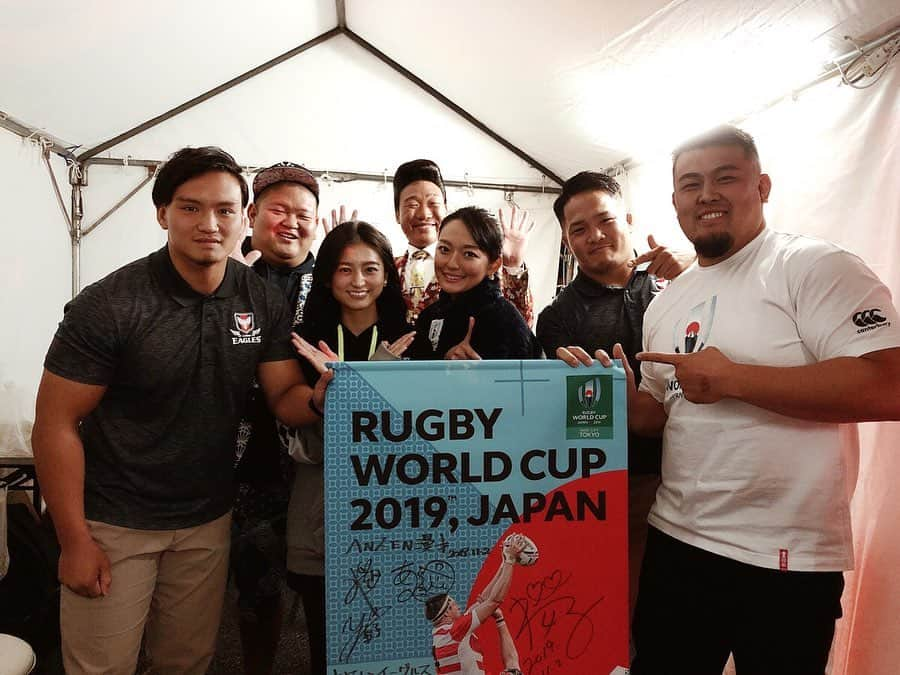 結子さんのインスタグラム写真 - (結子Instagram)「ついに終わってしまった Rugby World Cup2019😭😭 たくさんの感動を、ありがとうございました！ そして今回いろいろな試合でステージに立たせていただいたファンゾーン東京‼︎ 、みなとらぐびーまつり、特別な思い出があります。 皆様お疲れ様でした！選手の皆さんもゆっくり休んでください🌟 終わったこれからも、高校、大学、トップリーグ、女子ラグビーなどなども楽しみですね！ あと4年後のフランス大会も💚 . #rwc#rugbyworldcup#rwc2019#fanzone#oneteam #ラグビーワールドカップ2019」11月4日 9時23分 - yuiko_yyy