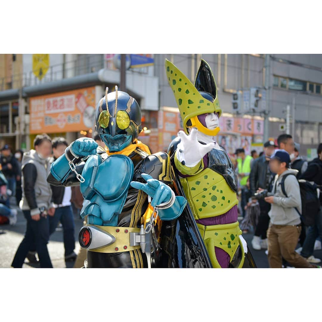 永崎遼のインスタグラム：「. Thank you for your time. Makasih yah sudah menonton. . #仮面ライダー #ストフェス #ドラゴンボール #日本橋ストリートフェスタ #假面騎士 #特撮 #follow #followme #dragonball #happy #tagsforlikes #selfie #like4like #picoftheday #smile #friends #instadaily #instalike #follow4follow #like #costume #otaku #cosplay #cosplayer #コスプレ #tokusatsu #kamenrider #maskedrider #toku」
