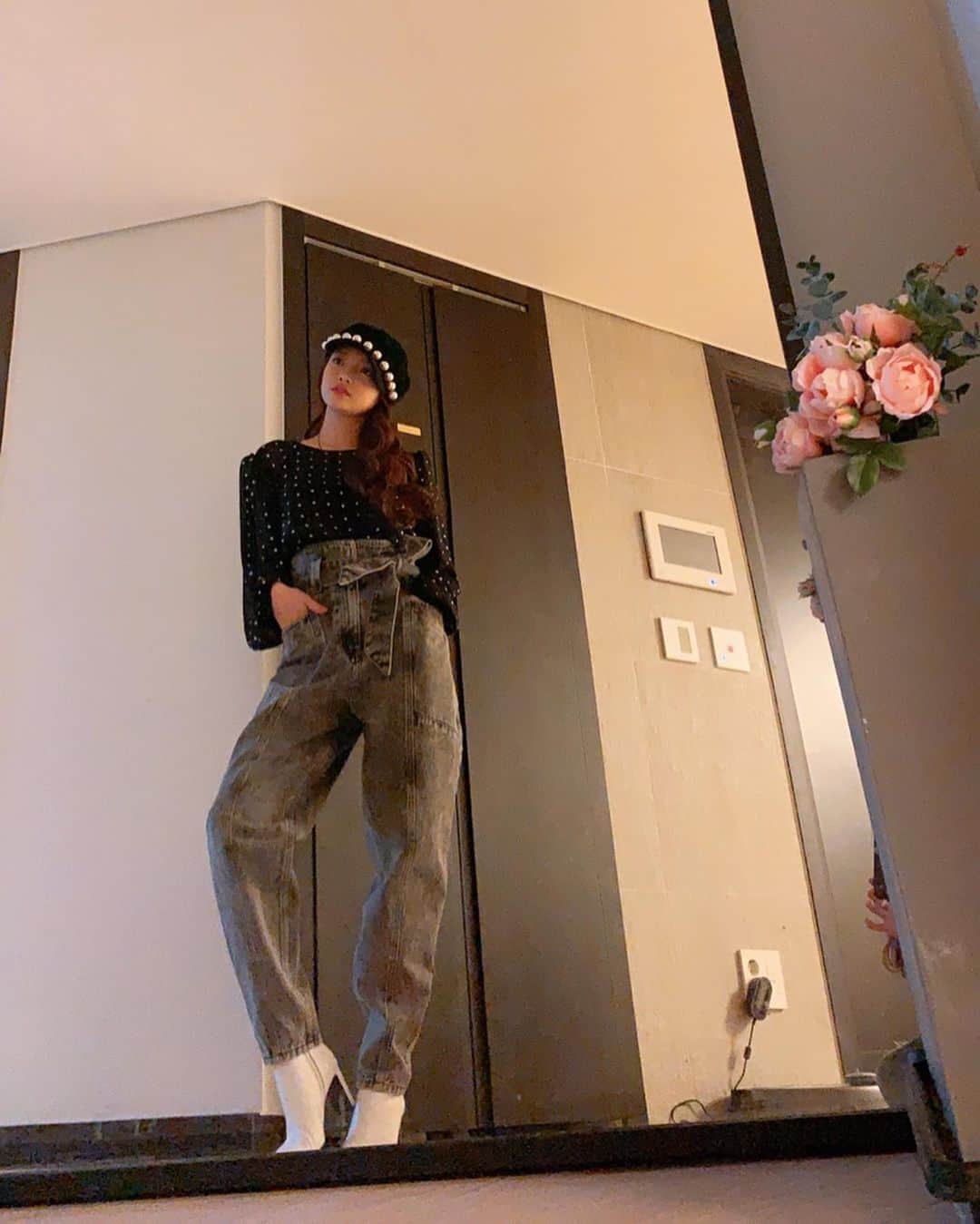 ク・ハラのインスタグラム：「皆んな!  後で会いましょう！❤️」