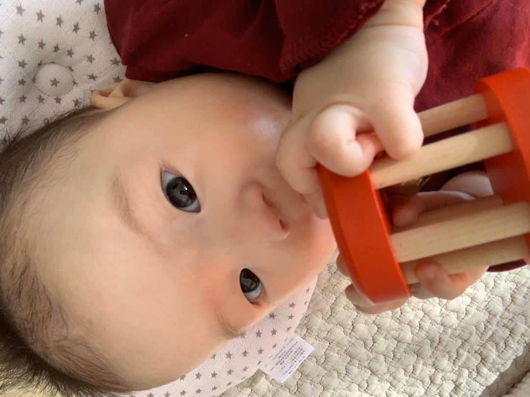 濱中鮎子のインスタグラム：「母さん朝一でピラティスに。 生まれて初めて起きたに違いない筋肉と向き合いましたとさ！🤣 #お嬢は父さんと留守番 #昨日ツーリングで夜まで不在だったから🚴‍♂️ #今日は労ってもらいますよ #産後の筋トレ」