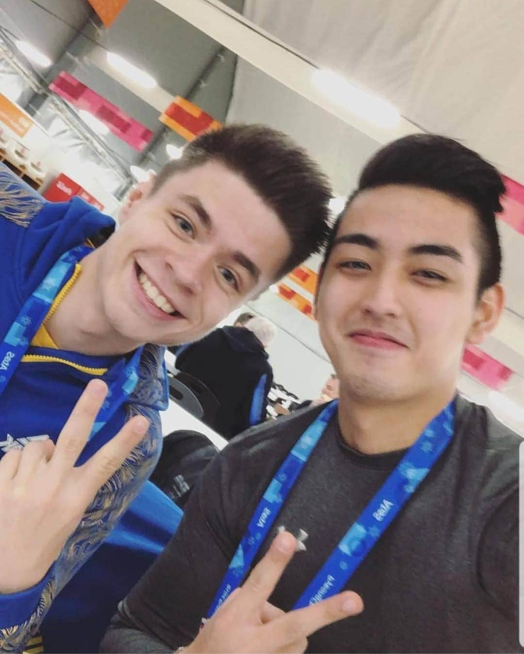 ヤロスラフ・パニオットさんのインスタグラム写真 - (ヤロスラフ・パニオットInstagram)「happy birthday to Michael:) @mz_viral tbt to #peyongchang2018」11月4日 13時56分 - yaro_paniot