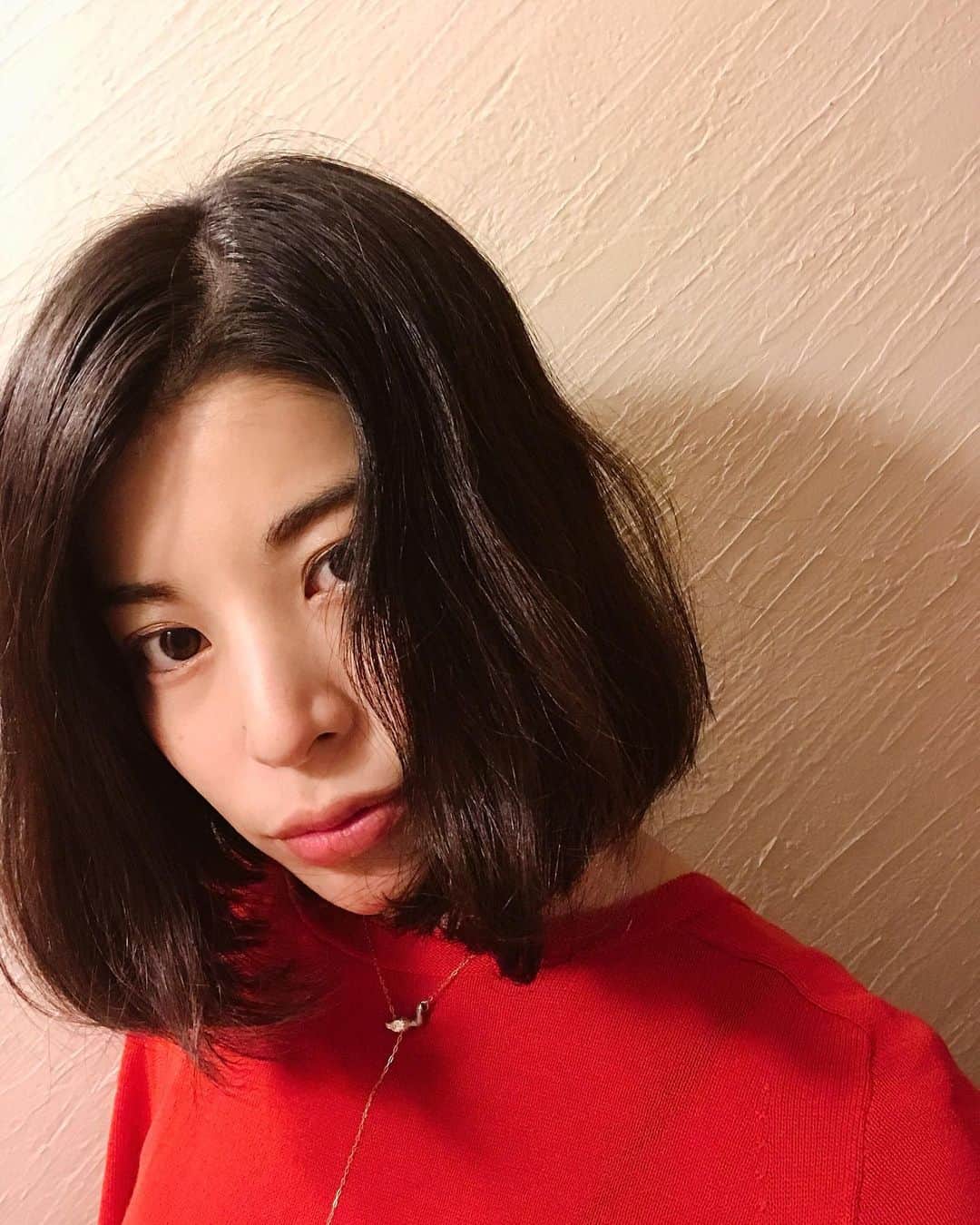 ほな・いこかのインスタグラム：「さよならロングヘアー。」