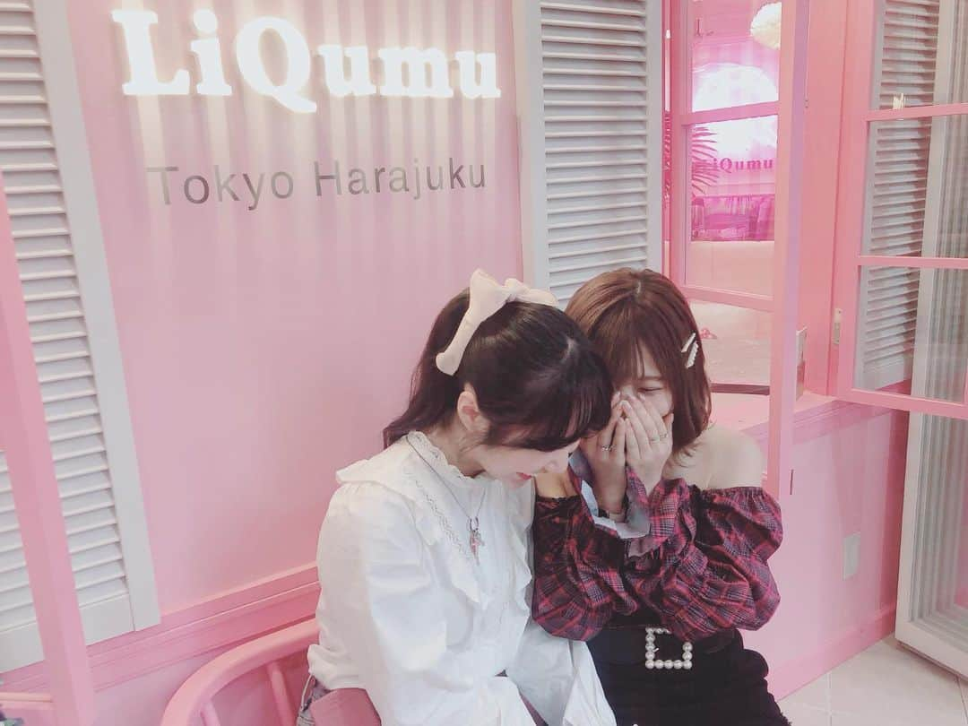 山田麻莉奈さんのインスタグラム写真 - (山田麻莉奈Instagram)「. はるちゃんと〜🐇❤︎❤︎ . 東京いるって声掛けてくれて ちょうど最近20歳になって お酒飲めるようになったから お誘いしたの( ¯﹀¯ ) . はるちゃんもだいぶお酒弱いみたい。 仲間👶笑 . ひさしぶりにいっぱい喋れてよかった〜すき！ . .」11月4日 18時59分 - marina.yamada_324