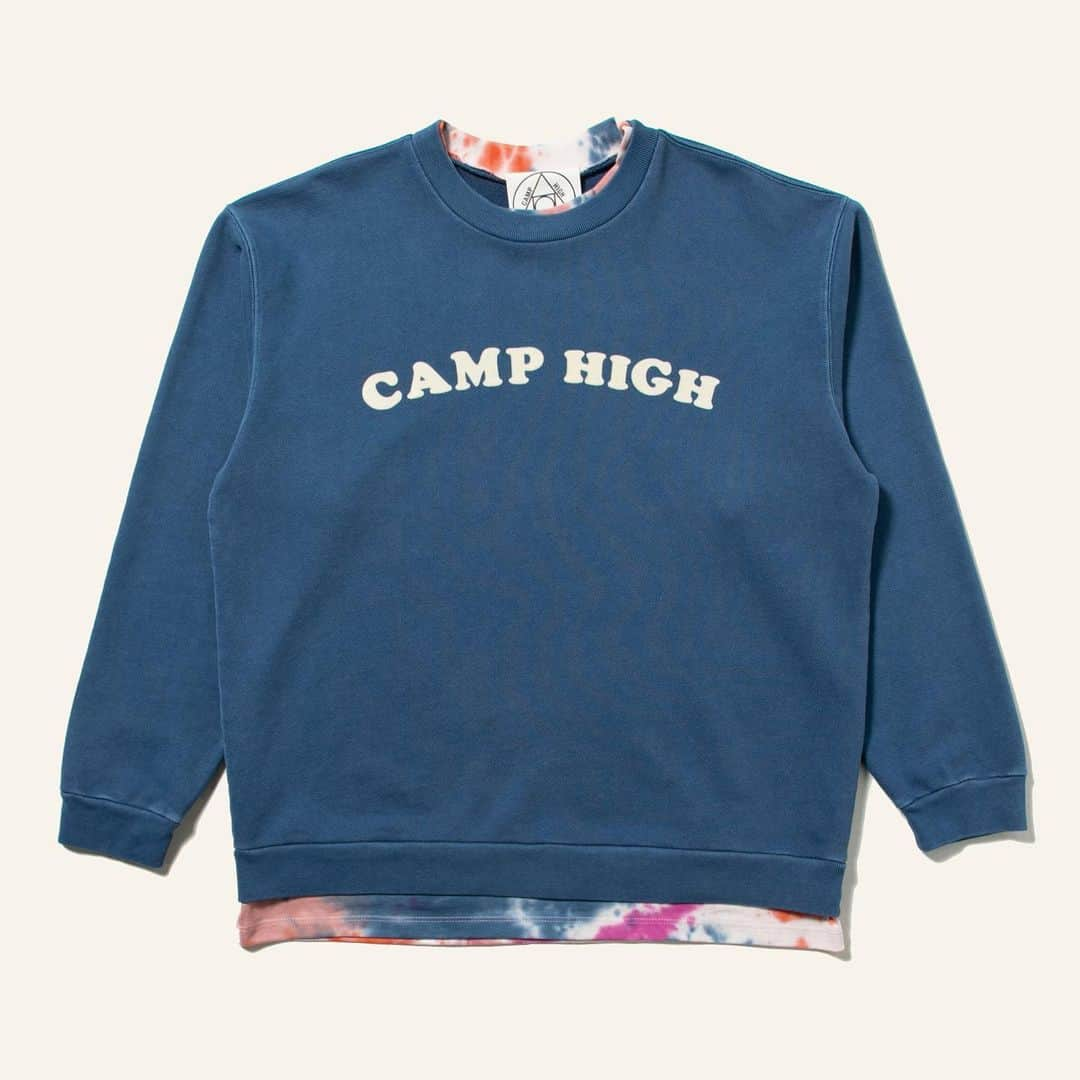 ジョン・メイヤーさんのインスタグラム写真 - (ジョン・メイヤーInstagram)「I designed this for my friends at @camphighcollective...I call it SPY DYE™️: a peek of tie dye t-shirt sewn into the neck and waistline of a sweatshirt. Ready-layered fall goodness. ⚡️🍂🍁🌞」11月5日 3時06分 - johnmayer