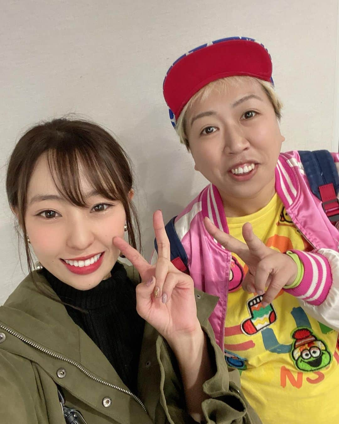 藤江れいなさんのインスタグラム写真 - (藤江れいなInstagram)「ゆきちゃんにバッタリ遭遇☺️ 早くご飯いこー💓 #シャインハッピー」11月4日 21時54分 - 01nyan0201