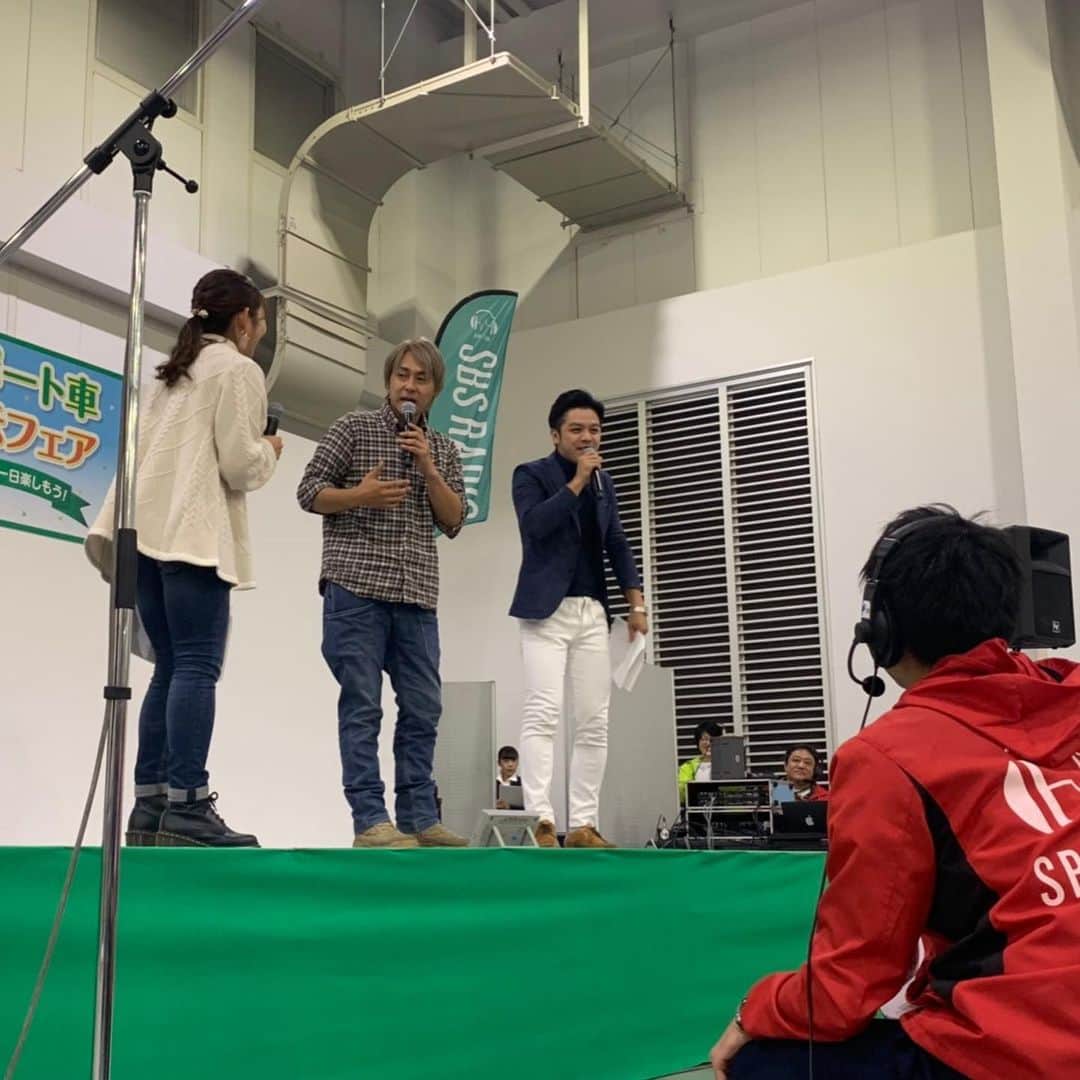 ヒロシさんのインスタグラム写真 - (ヒロシInstagram)「‪SBSラジオの公開収録に行ってきたよ。‬」11月4日 22時39分 - hiroshidesu.official