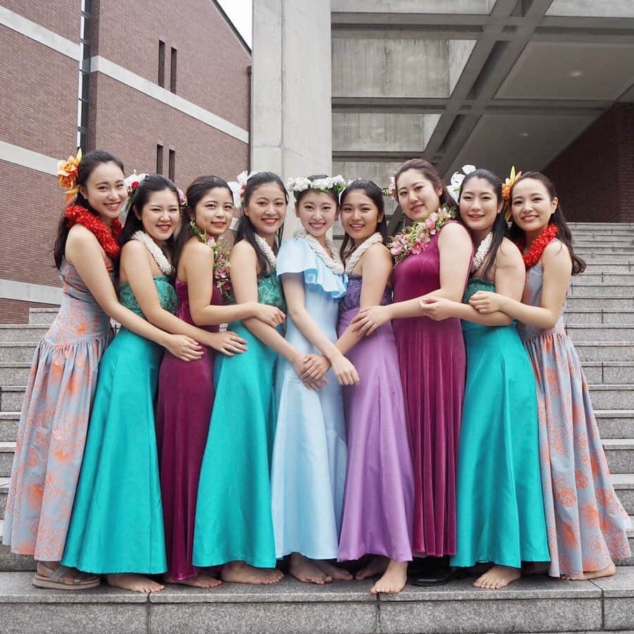 のインスタグラム：「クローバー祭🍀 . サークルの引退まであと少し...🥺 残りの練習一つひとつを大切に、最後までみんなと楽しみたいな🌺✨ . #meahulanohealani  #kaanaale」