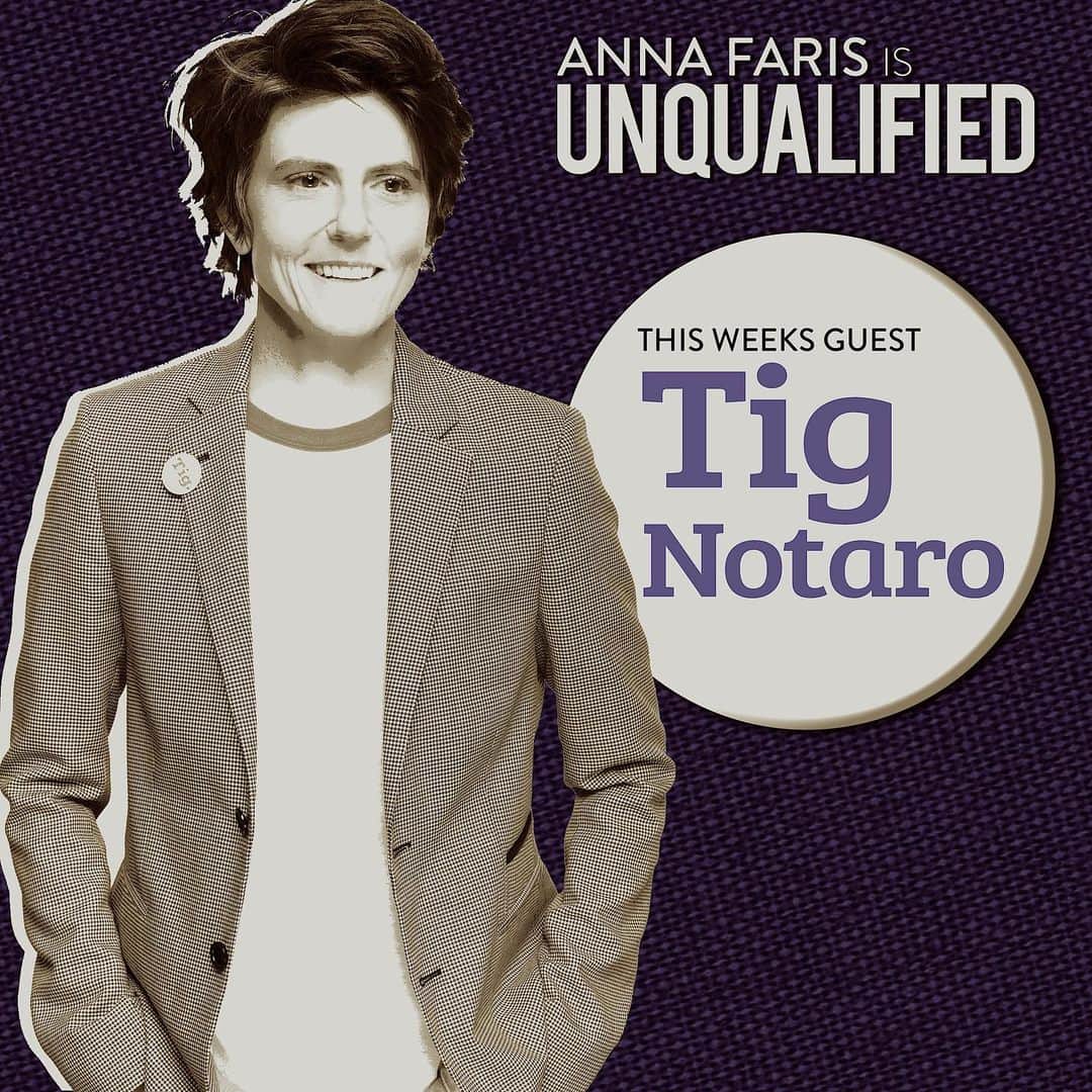 アンナ・ファリスさんのインスタグラム写真 - (アンナ・ファリスInstagram)「#TigNotaro is on this weeks episode of #Unqualified! Link in bio!」11月5日 1時00分 - unqualified