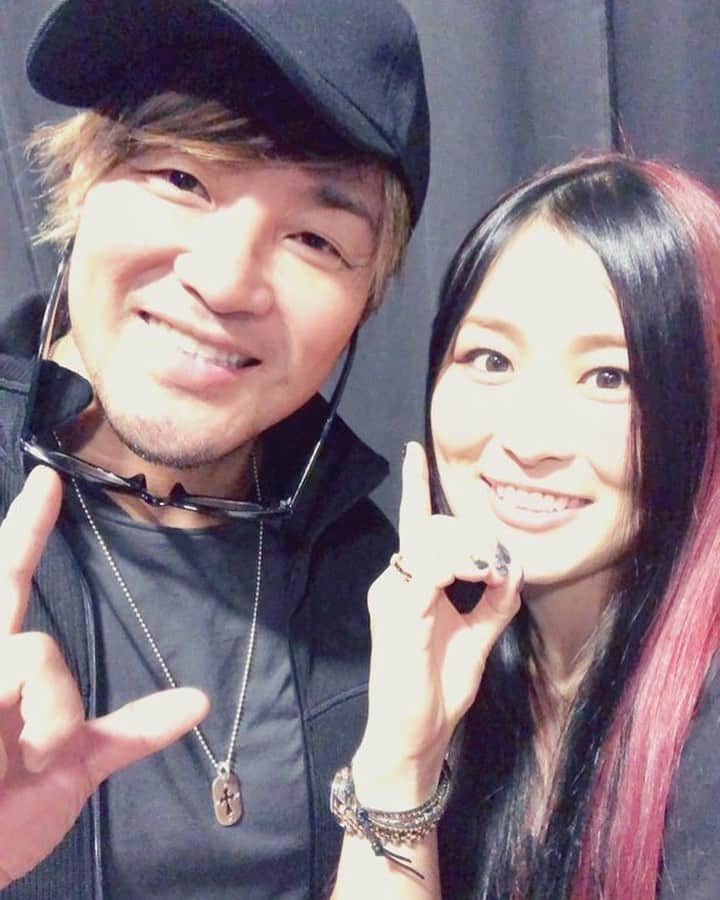 のインスタグラム：「I met him in USA。  #hiroshitanahasi  #ioshiraiwwe  #逸材 #逸女」