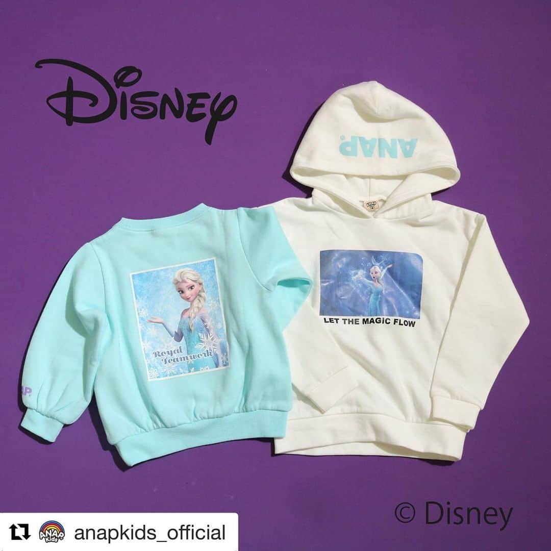 ANAP ONLINE SHOPさんのインスタグラム写真 - (ANAP ONLINE SHOPInstagram)「#Repost @anapkids_official with @get_repost ・・・ . . 💟Disney collaboration✨ 【 ディズニーコレクション・キャラクターデザインフーディ 】 423-2079 /  S.M.L & 【 ディズニーコレクション・キャラクターデザイントレーナー】 423-2080 /  S.M.L . . ディズニー映画『アナと雪の女王』のトレーナー登場💗 CUTEなエルサのトレーナーを着て楽しくお出掛けしちゃおう😆💕 女の子にオススメのアイテムです✨ . . ⚠️商品のお取扱いに関しましては、商品に付属のアテンションカード、洗濯ネームをご覧ください。 . オンラインストアはプロフィールのURLよりご覧いただけます★( @anapkids_official ) . #Disney #コラボ #アナと雪の女王 #エルサ　#アナ雪 #anap #anapkids  #kids #kidsfashion  #アナップ #アナップキッズ」11月5日 10時53分 - anap_onlineshop